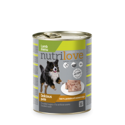 NUTRILOVE PASZTET Z JAGNIĘCINY puszka 800g